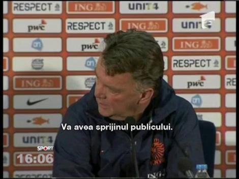 Louis van Gaal : "Romania va juca barajul pentru Mondial"