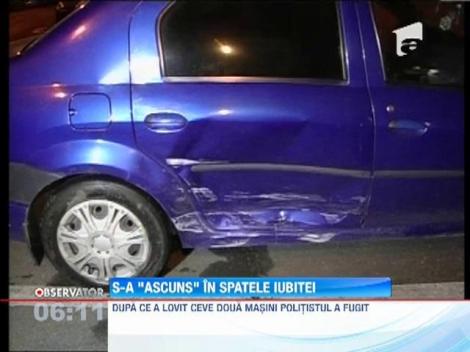 Gorj:Un politist baut a facut prapad in trafic