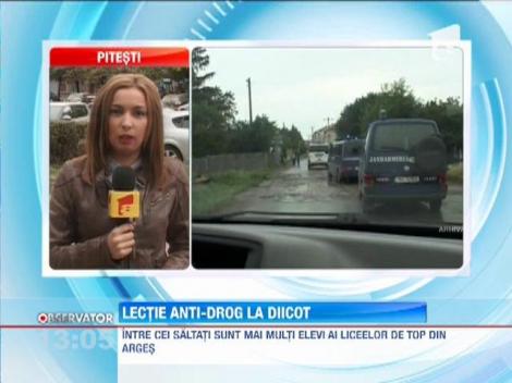 60 de persoane, saltate de procurorii DIICOT Pitesti pentru trafic de droguri