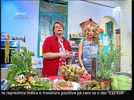 Neatza| Reteta lui Vladutz: Snitel cu buchet de toamna