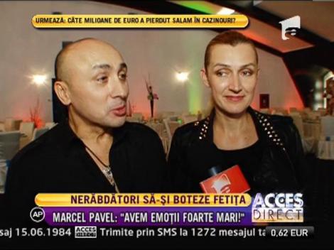 Marcel Pavel, nerabdator sa-si boteze fetita