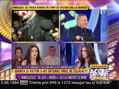 Costin Marculescu: "Ma pupam cu Bianca Dragusanu in platoul lui Capatos!"