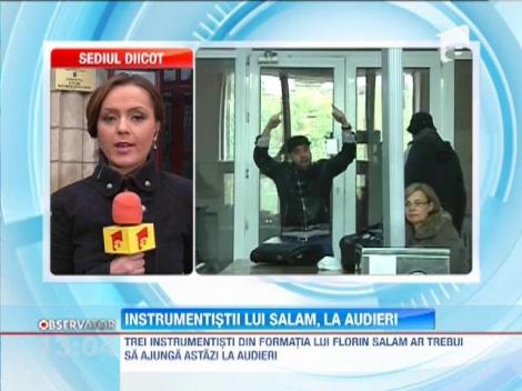 Instrumentistii lui Salam, la audieri