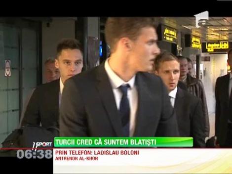 Turcii se tem de blat la Romania - Estonia