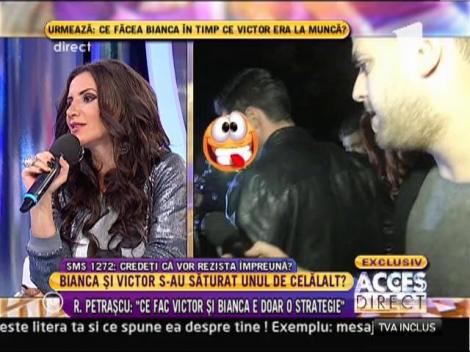 Raluca Patrascu, psiholog: "Ceea ce fac Victor si Bianca este doar o strategie"