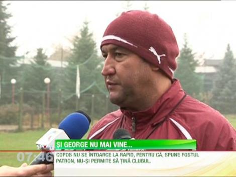 George Copos nu se mai intoarce la Rapid