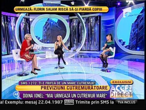 Monica Tatoiu: "Populatia ar trebui pregatita pentru dezastre"