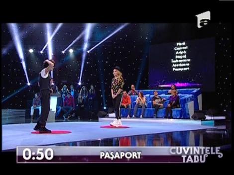 Echipa II / Dorina Chiriac si Delia -  proba "Cuvintele Tabu"