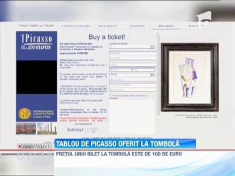 Un tablou de Picasso, in valoare de 500 de mii de lire, a devenit premiu de tombola