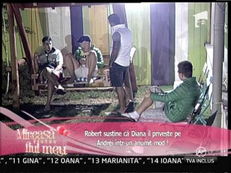 Reactiile lui Robert, dupa ce a fost in vizita la fete, impreuna cu Andrei!