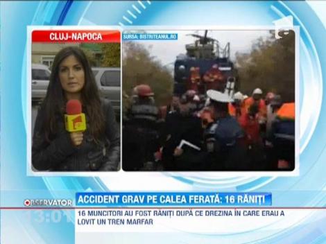 Bistrita-Nasaud: Accident grav pe calea ferata