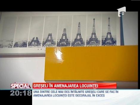 Cele mai comune greseli in decorarea locuintei