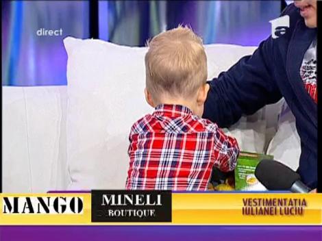 Fiul lui Dinu Maxer, vedeta in devenire!