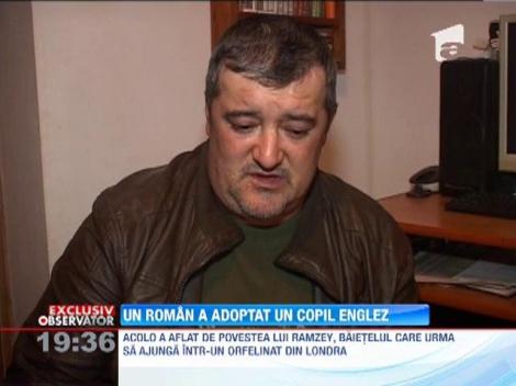 O familie de romani a adoptat un copil britanic