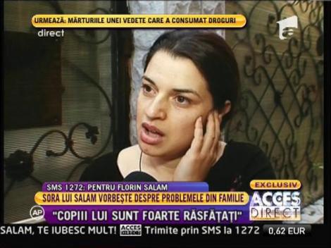 Maria, sora lui Florin Salam: "Nu gasesc sensul celor de la protectia copiilor"