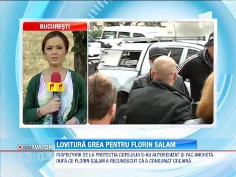 Inspectorii de la Protectia Copilului fac ancheta dupa ce Florin Salam a recunoscut ca a consumat cocaina