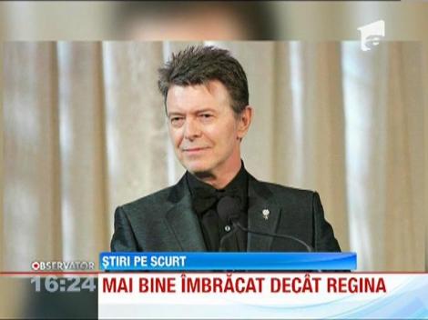 David Bowie a devenit cel mai bine imbracat britanic din toate timpurile