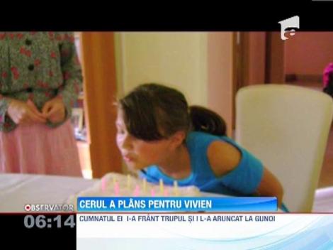 Ioana Vivien, fetita omorata si aruncata la gunoi, condusa pe ultimul drum