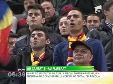 Jucatorii nationalei cer sprijinul fanilor in meciul de la baraj