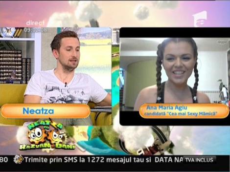 Ana Maria, candidata pentru "Cea mai sexy mamica", te face KO la fitness