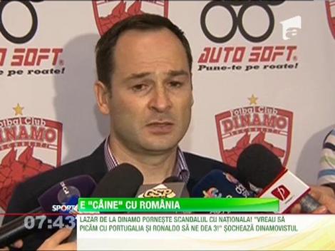 Valentin Lazar: "Vreau ca Romania sa pice cu Portugalia la baraj, iar Ronaldo sa ne dea 3!"