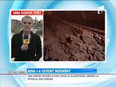 Gorj: Un utilaj cu mineri s-a rasturnat! Soferul masinii a murit, iar alte sapte persoane au fost ranite