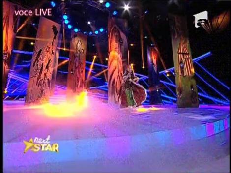 Eliza Talmacel, demonstratie de dans si muzica tiganeasca