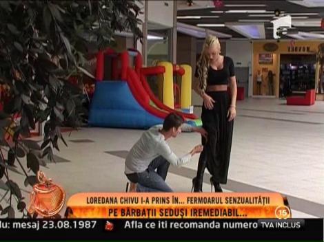 Loredana Chivu, farsa senzuala in mall