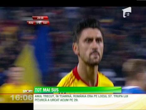 Romania a urcat 28 de pozitii in clasamentul FIFA