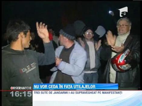 Protestatarii din localitatea Pungesti au invins!