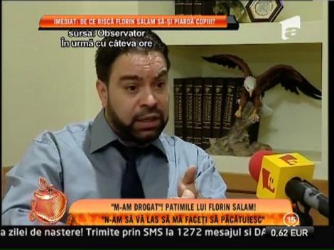Florin Salam: "Greseala mea a fost sinceritatea"