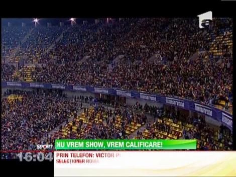 Victor Piturca, despre strategia din baraj: "Vom fi pragmatici, nu ma intereseaza spectacolul"