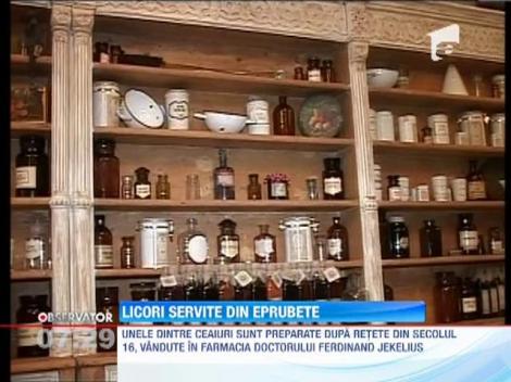 Bauturi servite in eprubete, la prima cafenea-farmacie din Brasov