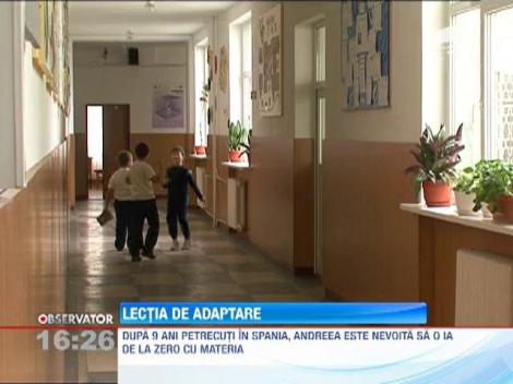 Romanii din strainatate se intorc in Romania, iar copii trebuie sa se adapteze la noul stil de viata