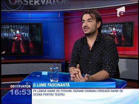 Razvan Ciobanu a creat rochia de nunta a Alessandrei Stoicescu