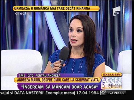 Andreea Marin: "Nu ma mai deranjeaza invidia"