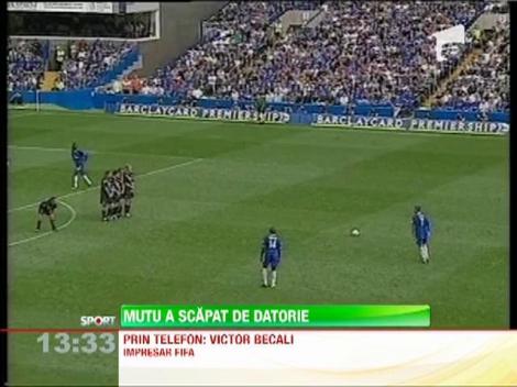 FIFA a decis, dar hotararea nu e definitva: Mutu nu mai plateste in dosarul "Cocaina"!