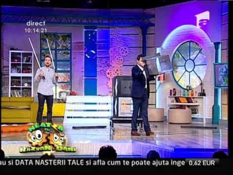 Numar de iluzionism cu magicianul Robert Tudor