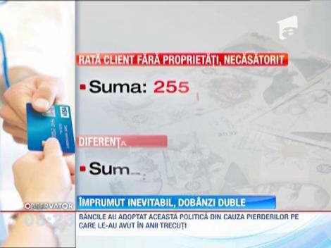 Burlacii platesc dobanzi de pana la doua ori mai mari decat cei asezati la casa lor