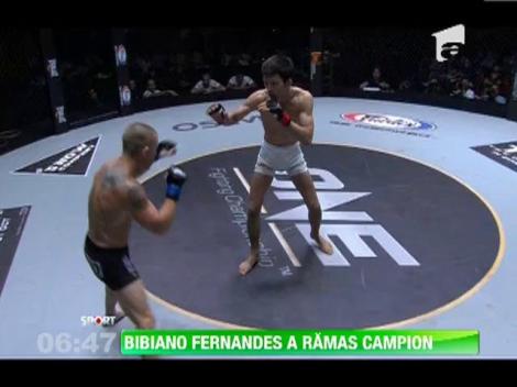 Bibiano Fernandes a ramas campion