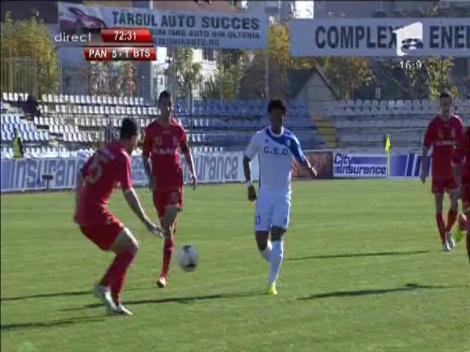 Pandurii - FC Botosani 5-1 / Dos Santos marcheaza dupa un dribling in careu