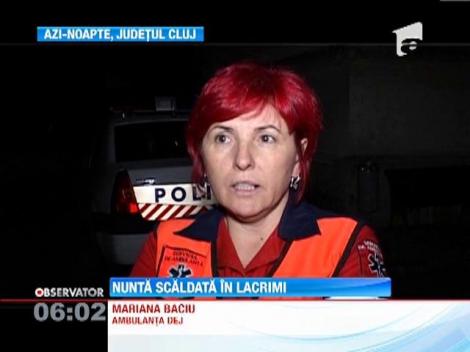 Masina in care se afla o mireasa furata, implicata intr-un accident cu victime multiple