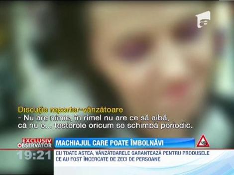 Testerele din magazinele de cosmetice, pericole pentru sanatate