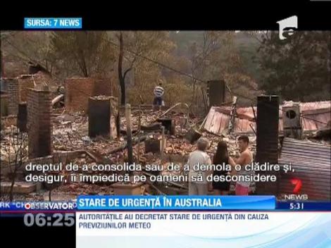 Incendii devastatoare in Australia: mii de oameni evacuati