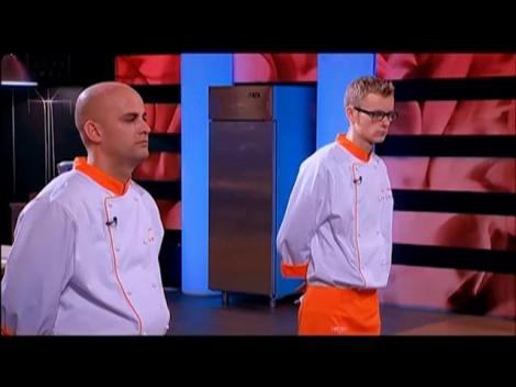 Oliviu Stefan si Paul Fulop au fost eliminati de la Top Chef