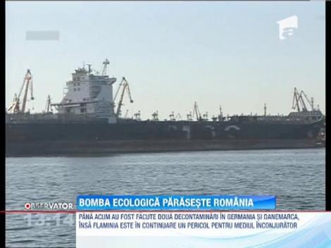 Nava Flaminia, considerata o bomba ecologica, paraseste Romania