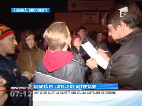 Cearta pe listele de asteptare