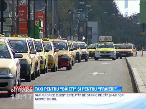 Taximetristii cu tupeu din Bucuresti negociaza tariful din mers