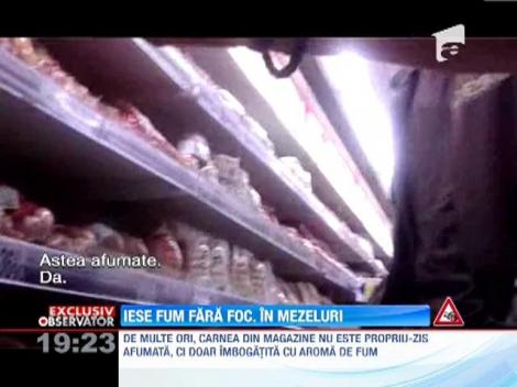 Procesatorii nu mai afuma carnea, o injecteza cu arome de fum