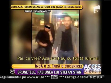 Stefan Stan, inca o cucerire bruneta